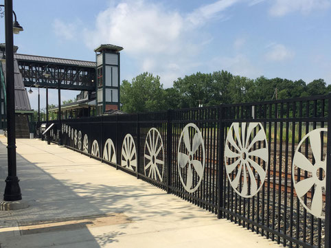 Public art for transit