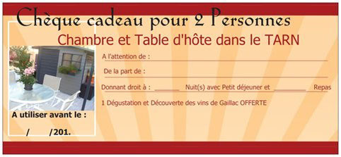 Coffret Cadeau Chambres Et Table D Hote Chez L Habitant A Lisle