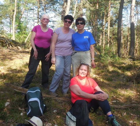 Rien que des marcheuses sur la photo, bizarre bizarre !