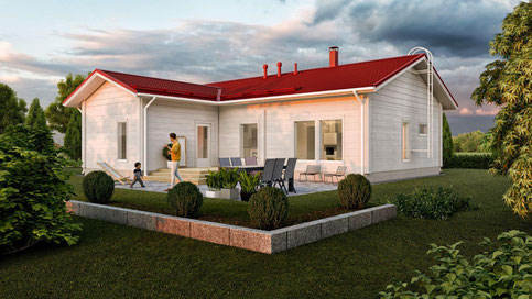 Maison bois en Kit