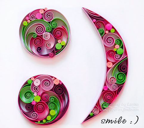 quilling, art, paper art, paper, design, artwork,  quilling wall art, creative, create, paper craft, smile, gift, квиллинг