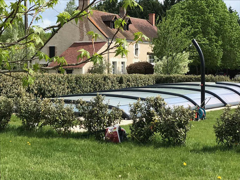 Ouverture de la piscine au printemps, de Mai à Septembre