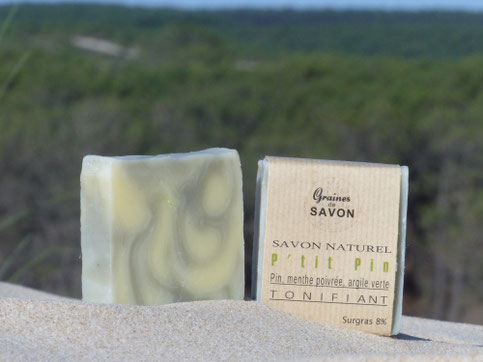 chanvre-peaux mixtes-reminéralisant-équilibrant-forêts de pins-marbré-vert-cadeau-Gironde