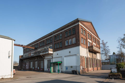 Zechengebäude der Zeche Langenbrahm in Essen im Ruhrgebiet