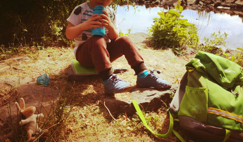 Picknick direkt am Wasser