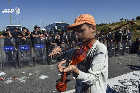 Foto AFP Bulent KILIC - verpixelt von mir