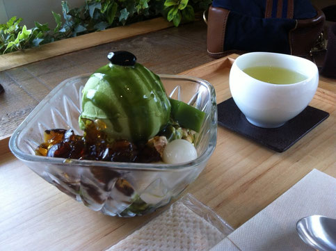 和パフェ 白玉大好きなので大満足(カフェエデン)