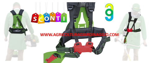 cinghiaggio active decespugliatore safe promozione sconto offerta www.agricolturagiardinaggio.com cinghia cintura
