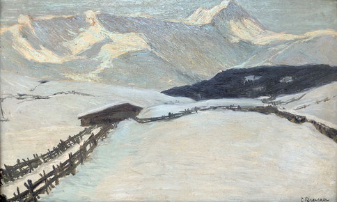 Carl Brägger Winterlandschaft