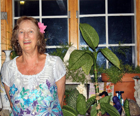 Josephine's daughter ; Anne Ross at her Myrtle Beach home, 2017.