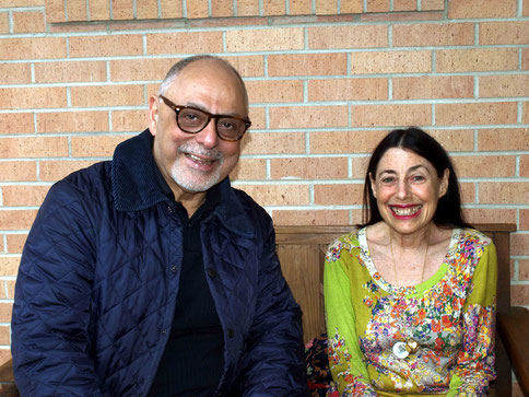 March 2015 : Laurie with Naosherwan Anzar at Dilruba, Meher Center, Myrtle Beach, SC.