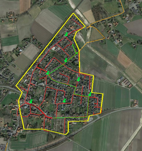 geplantes Ausbaugebiet von innogy SE