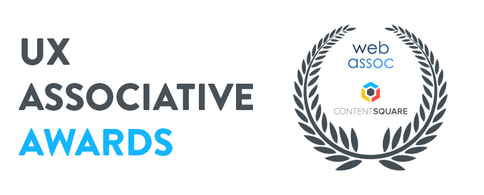 UX Associative Awards, par Webassoc et ContentSquare
