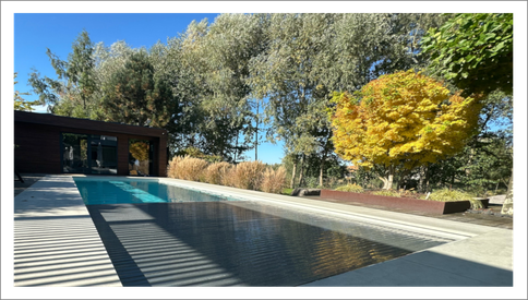 Poolabdeckung mit Solar Lamellenabdeckung, Energieeffizient von Poolbau Rhein Main GmbH & Co. Kg.