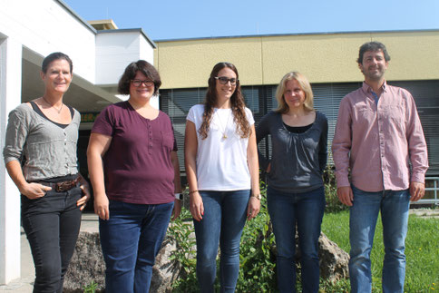 von links: Anja Riedlbeck, Daniela Nill, Julia Frech, Martina Wahl, Sven Kremer
