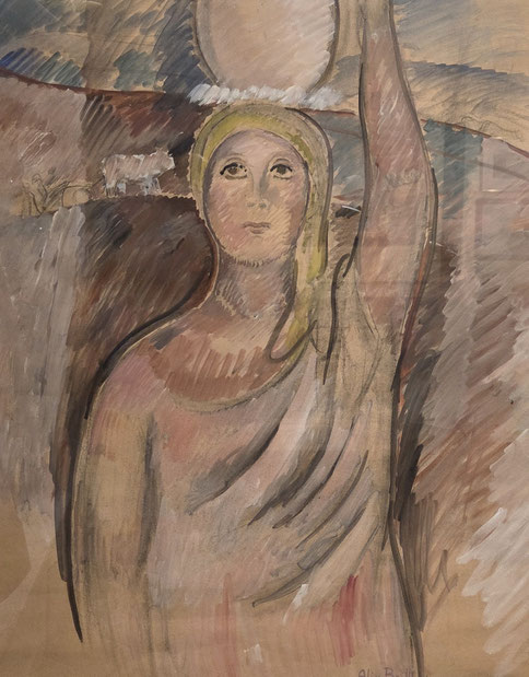 Edouard-Marcel SANDOZ, Alice BAILLY, Fernand GAULIS, Paul LEPINARD, Robert HAINARD, Ernest BIELER, R.-TH. BOSSHARD, Ramon DILLEY, Armand ROUILLER, Géa AUGSBOURG, Charles CHINET, Charles PARISOD, David BURNAND, Eric SANDRI, EXPOSITION DE TABLEAUX, HUILE 