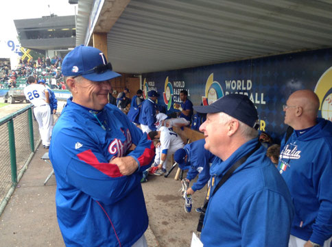 Bill Holmberg con Roberto Angotti