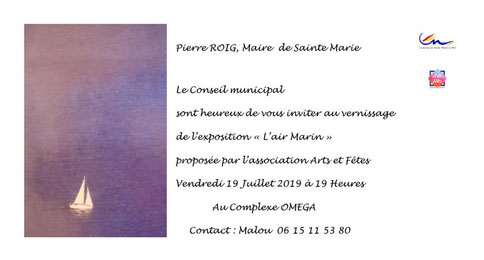 Bernard Legros artiste peintre à Perpignan sera présent à l'exposition Oméga à Ste Marie plage (66)