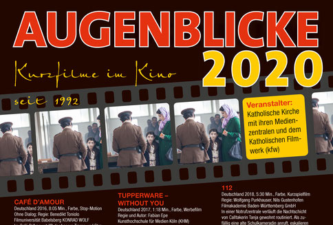 Ausschnitt Plakat "Augenblicke 2020"