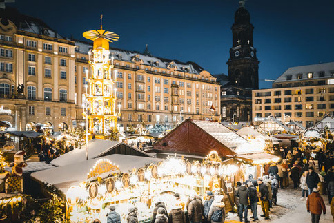 Striezelmarkt in Dresden, Foto: Michael R. Hennig (DML-BY)