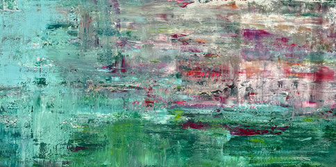 Giverny, Gerhard Richter, Ölgemälde, moderne Kunst, design, Art, Singulart, Saatchiart, Kunstgalerie, Abstrakte Kunst, Monet