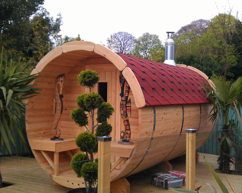 Tonneau sauna en kit