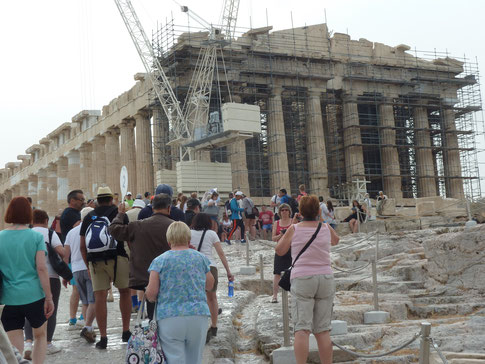 Grèce  ATHENES l' acropole