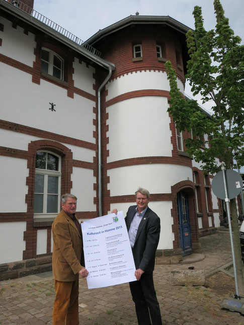 Klaus Matthes und Peter Nissen stellten das aktuelle Programm vor (Foto: P. Nissen).