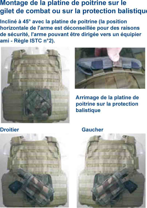 Holster, reglementaire, armee, de, terre, emd, france francaise, française, tactical, etui, pamas, MAC 50,  G1, arme, tta, cuisse, pa,