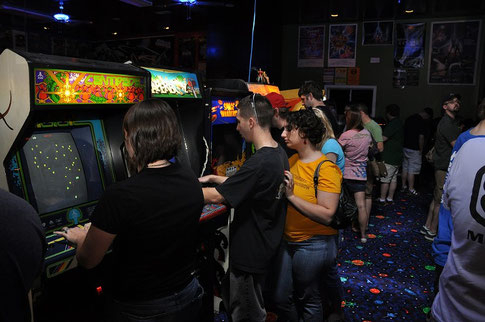 Games arcades. The good old days