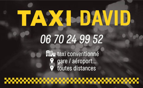 Taxi David | gare, aéroport, transport médical