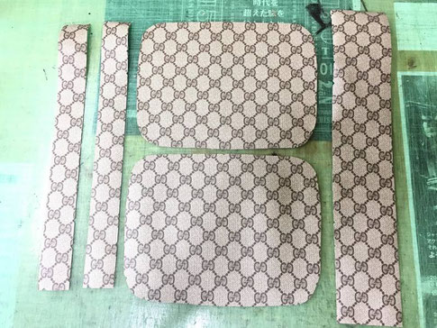 グッチ(Gucci)ブランド品リメイク。トートバッグをショルダーバッグへリメイク