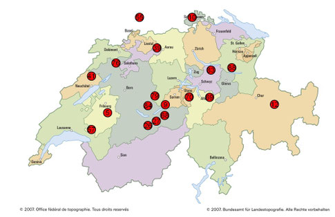wanderunterkünfte jura