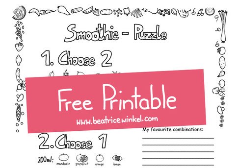 Beatrice Winkel - The Smoothie Puzzle