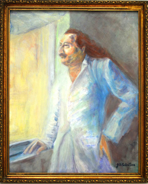 "Baba at Window"