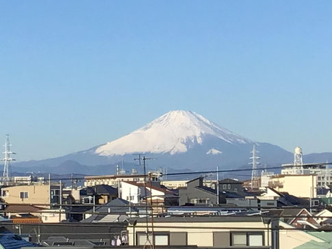 　　　　　　　　　　2023年1月1日　富士山（明方）