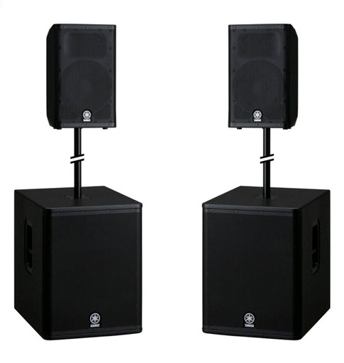 Yamaha DXR 12 & DSX15 SUB 15" Active-Subwoofer
