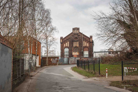 Maschinenhaus der Zeche Tremonia Schacht 2 in Dortmund im Ruhrgebiet