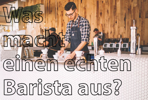 Imagebild Barista bei der Arbeit
