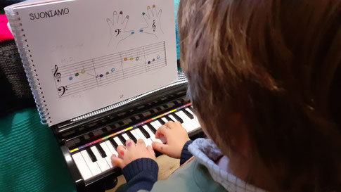 lezioni di pianoforte per bimbi