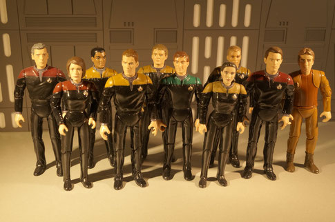 Star Trek custom action figures Playmates