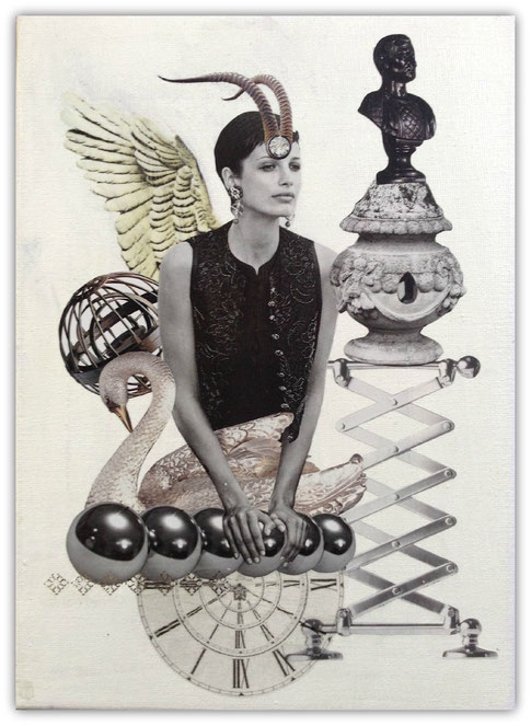 Collage by Marianne Burger - Pressure