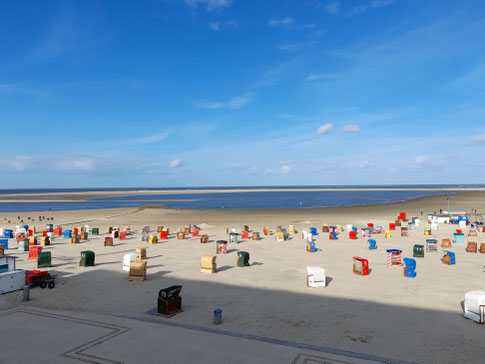 Insel Borkum in der Nordsee erkunden. Camping und Caravaning mit Wohnwagen und Wohnmobil sind beliebt