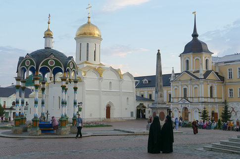 Orthodoxes Kloster in Sergijew Possad in Russland