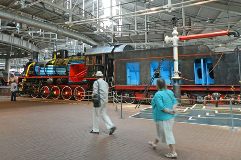 Eisenbahnmuseum Sankt Petersburg Музей железных дорог России Dampflok