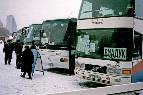 Busse Moskau Deutschland Leninski Prospekt