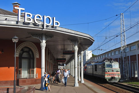 Bahnhof Twer in Russland