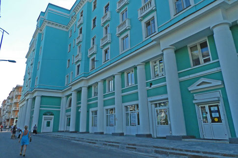 Lenin-Prospekt in Murmansk Wohnhaus