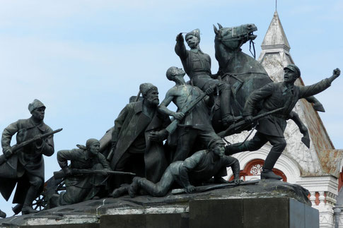 Tschapajew-Denkmal in Samara