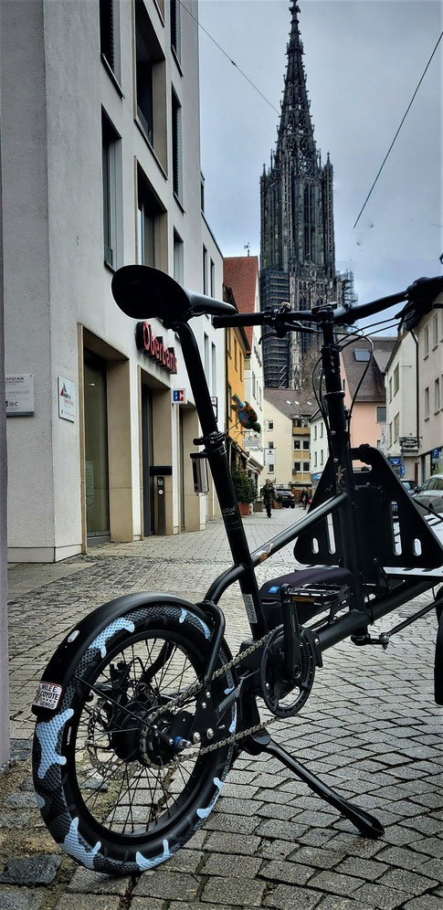 Yoonit mini Cargo Ulm KlappRad Ulm eYoonit family Smart job